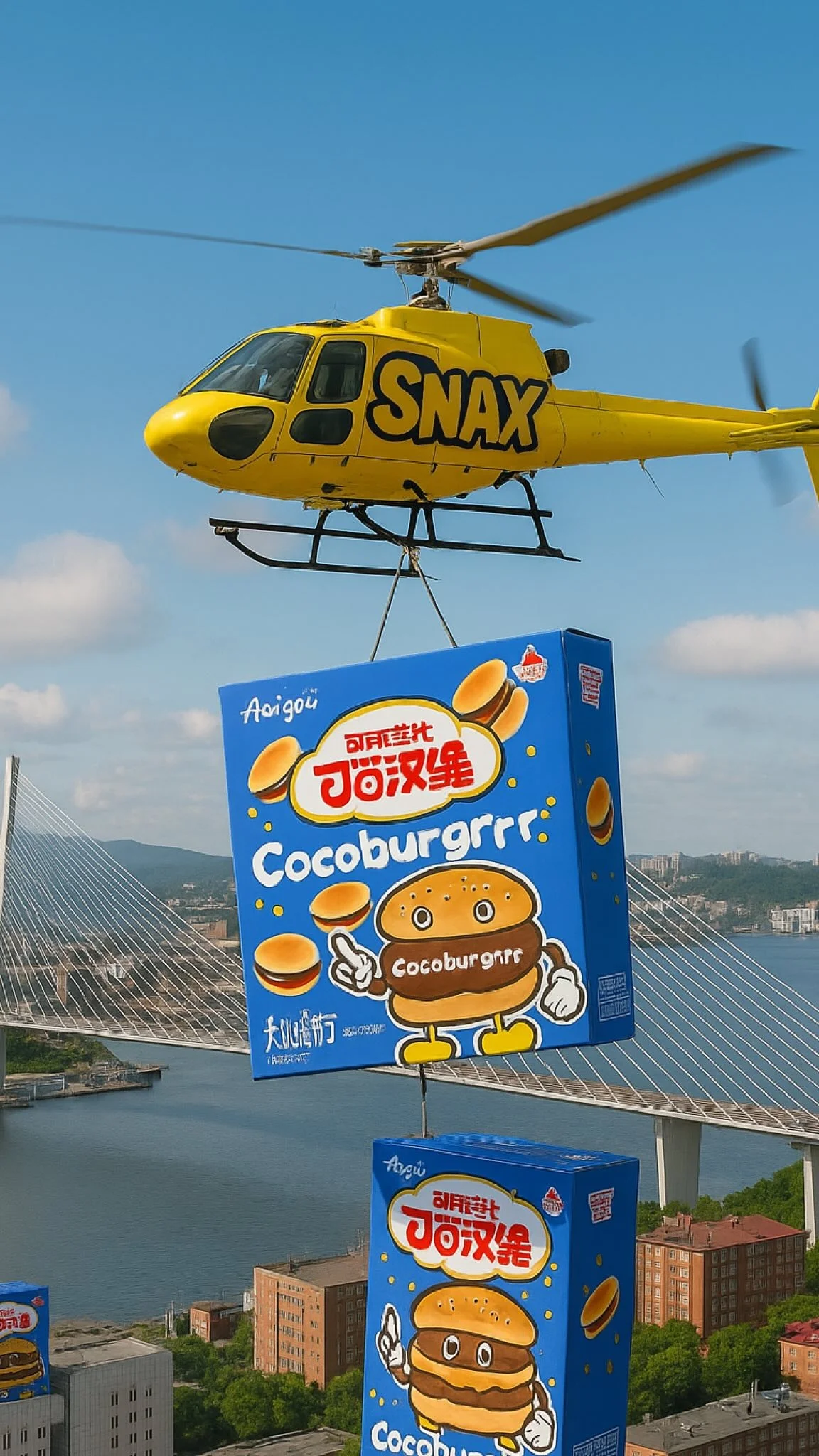 Самолет со снеками